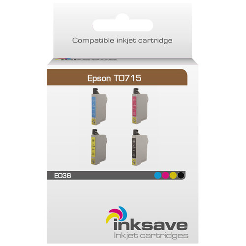  Inksave Epson T0715 Multipack 