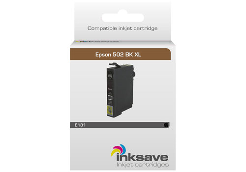  Inksave Inkt cartridge Epson 502 BK XL 