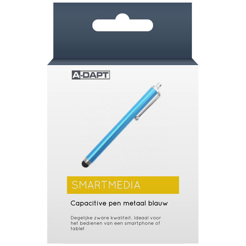 A-DAPT Styluspen metaal blauw   A-DAPT Styluspen metaal blauw
