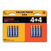 AAA MAX Alkaline Battery (4+4 pack)