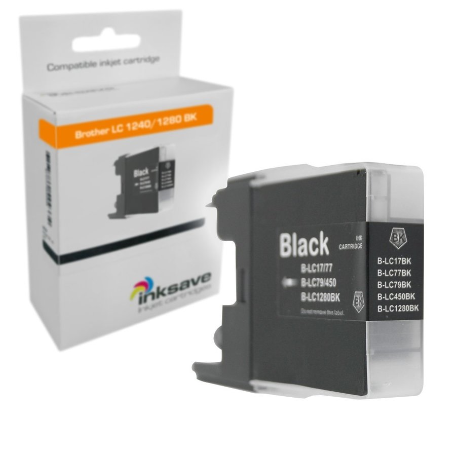 Inkt cartridge Brother LC 1240/1280 BK-2