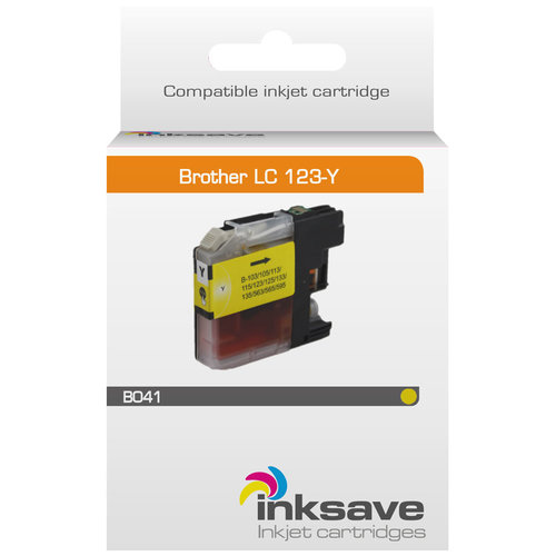  Inksave Brother LC 123 Y 