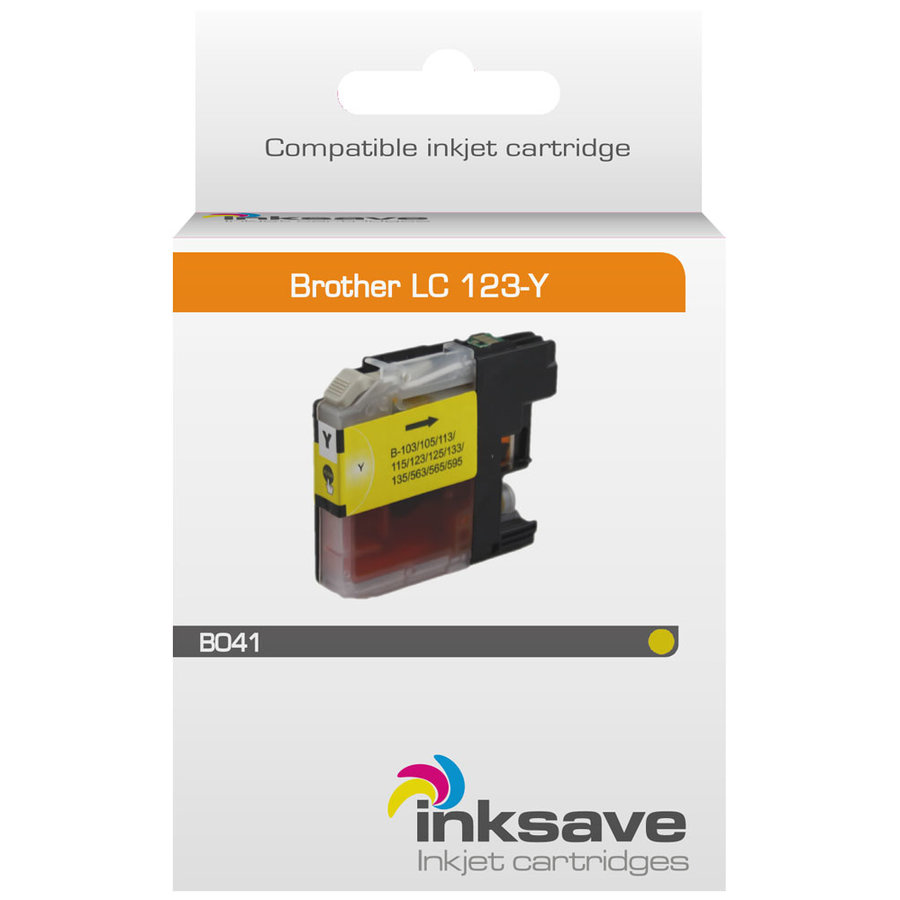 Inkt cartridge Brother LC 123 Y-1