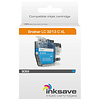 Inksave Inkt cartridge Brother LC 3213 C