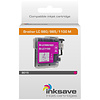 Inksave Inkt cartridge Brother LC 980/985/1100 M