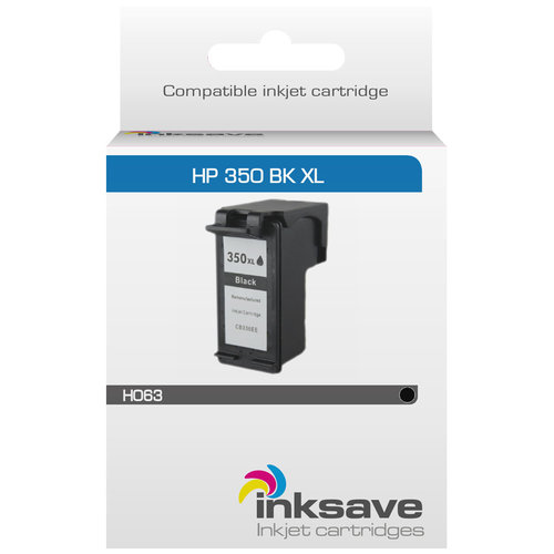  Inksave HP 350 BK XL 