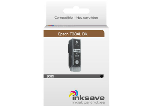  Inksave Inkt cartridge Epson 33 BK XL 