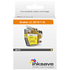 Inksave Inkt cartridge Brother LC 3219 Y