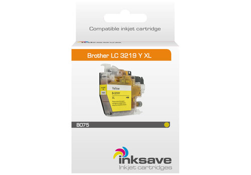  Inksave Inkt cartridge Brother LC 3219 Y 