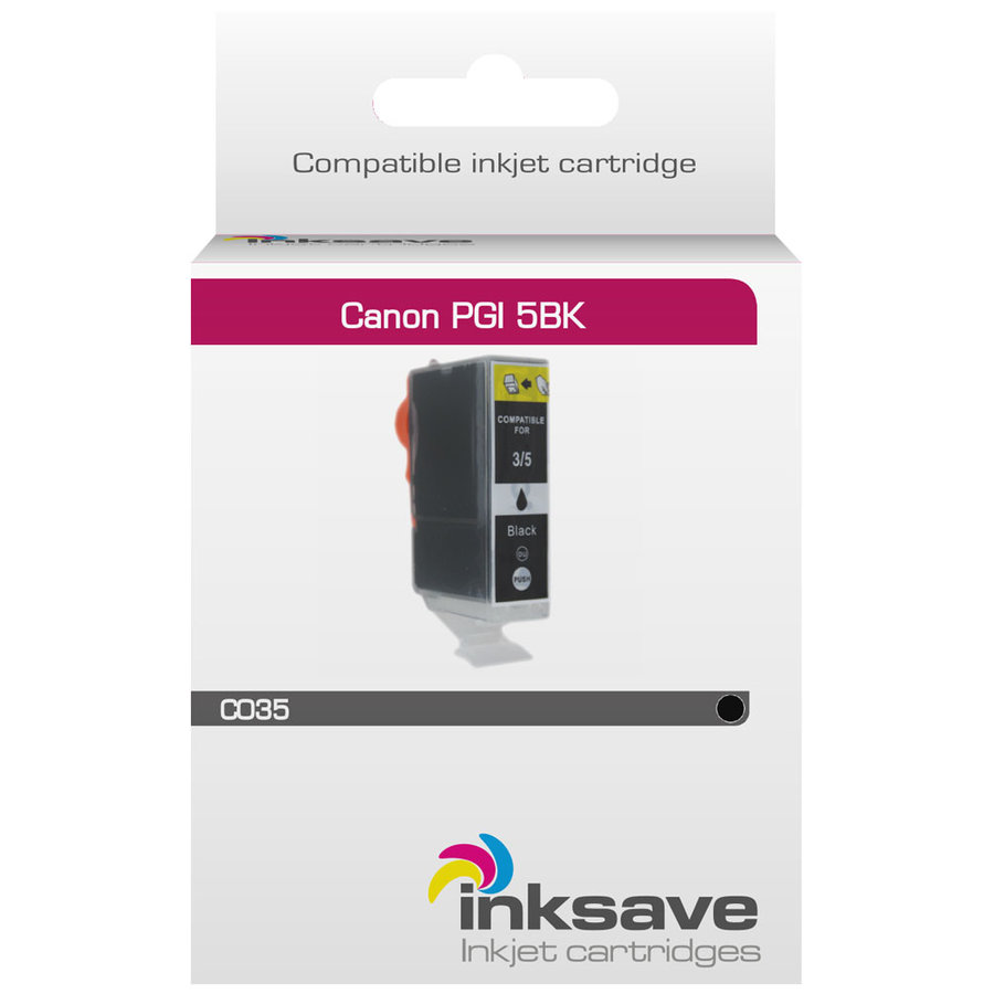 Inkt cartridge Canon PGI 5 & BCI 3e BK-1