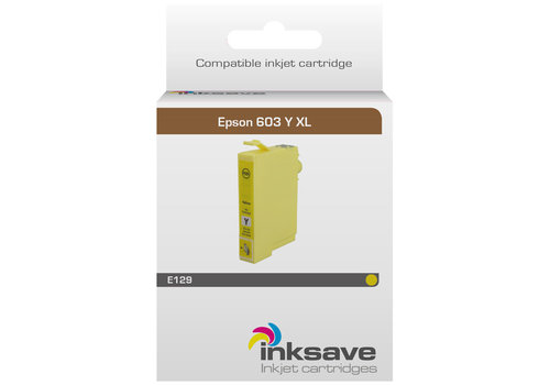  Inksave Inkt cartridge Epson 603 Y XL 