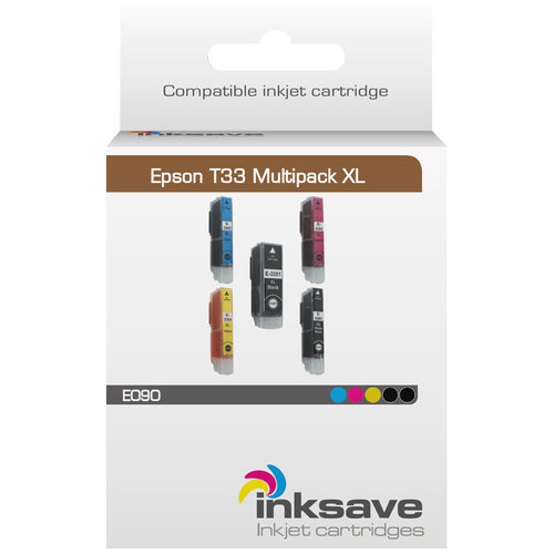  Inksave Epson 33 XL Multipack 