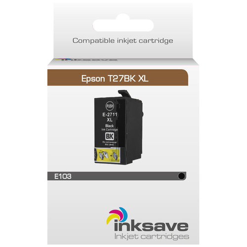  Inksave Epson 27 BK XL 