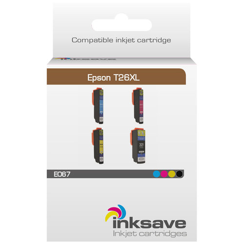  Inksave Epson 26 XL Multipack 