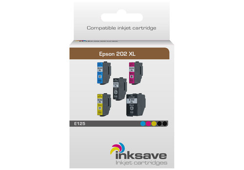  Inksave Inkt cartridge Epson 202 Multipack 