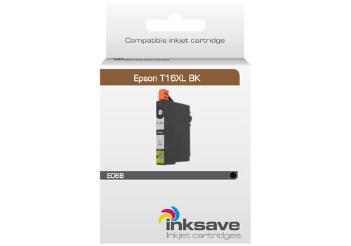  Inksave Inkt cartridge Epson 16 BK XL 