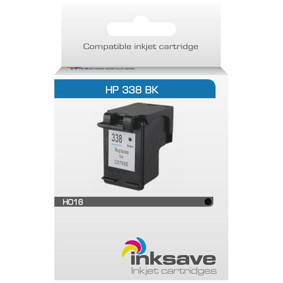 Conceit Verlaten Misleidend Inksave Inkt cartridge HP 338 BK - Groothandel Meppel