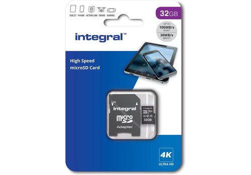  Integral 32GB High Speed micro SD 
