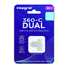 Integral 32GB 360-C Dual Metal Type-C / USB 3.0 Flash Drive