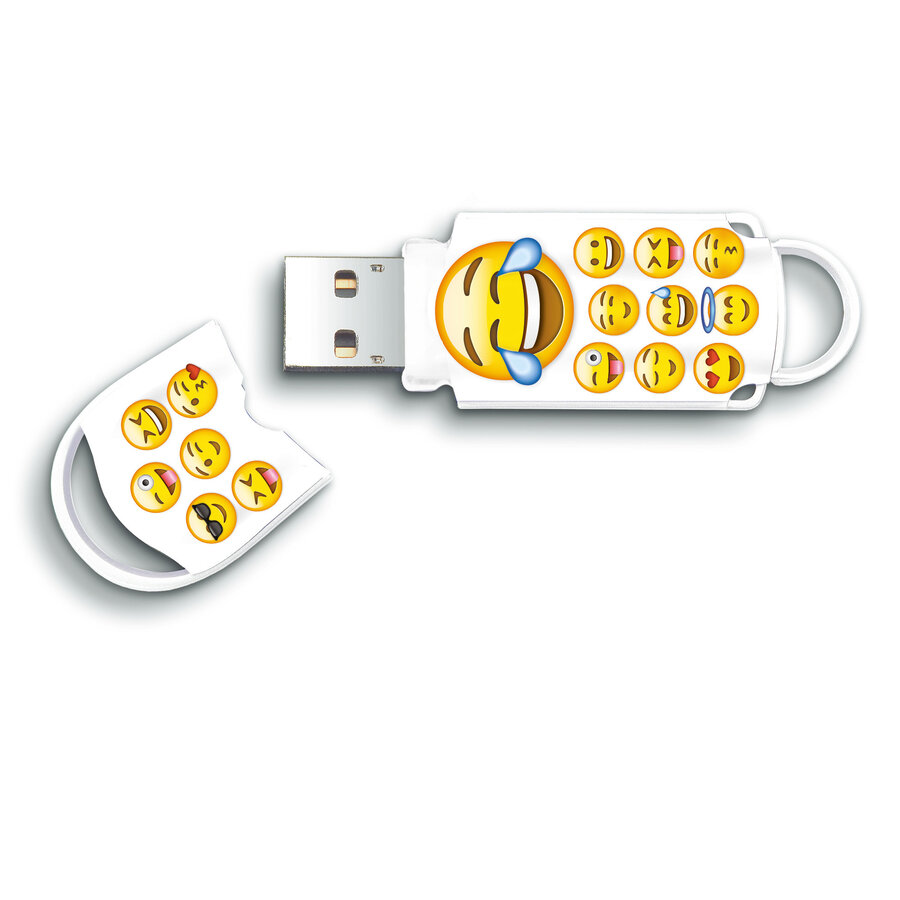 64GB Xpression USB Flash Drive - Emoji-1