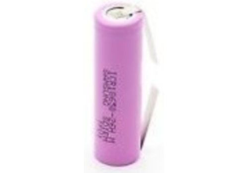  GHM Rechargeable CR18650 3v Li-on 2600mAh U-tags unprotectet 