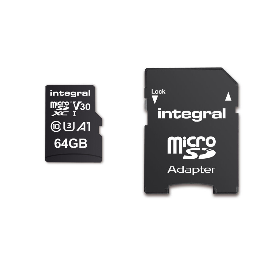 64GB V30 High Speed microSDXC card -class 10-2