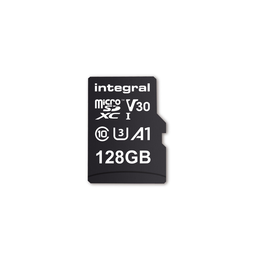 128GB V30 High Speed microSDXC card -class 10-3