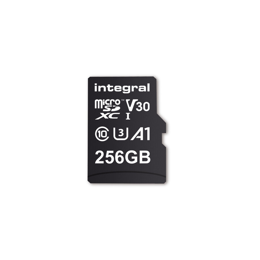 256GB V30 High Speed microSDXC card -class 10-2