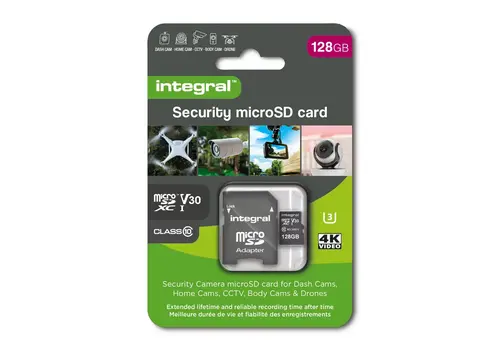  Integral 128GB  micro SD Security Card 