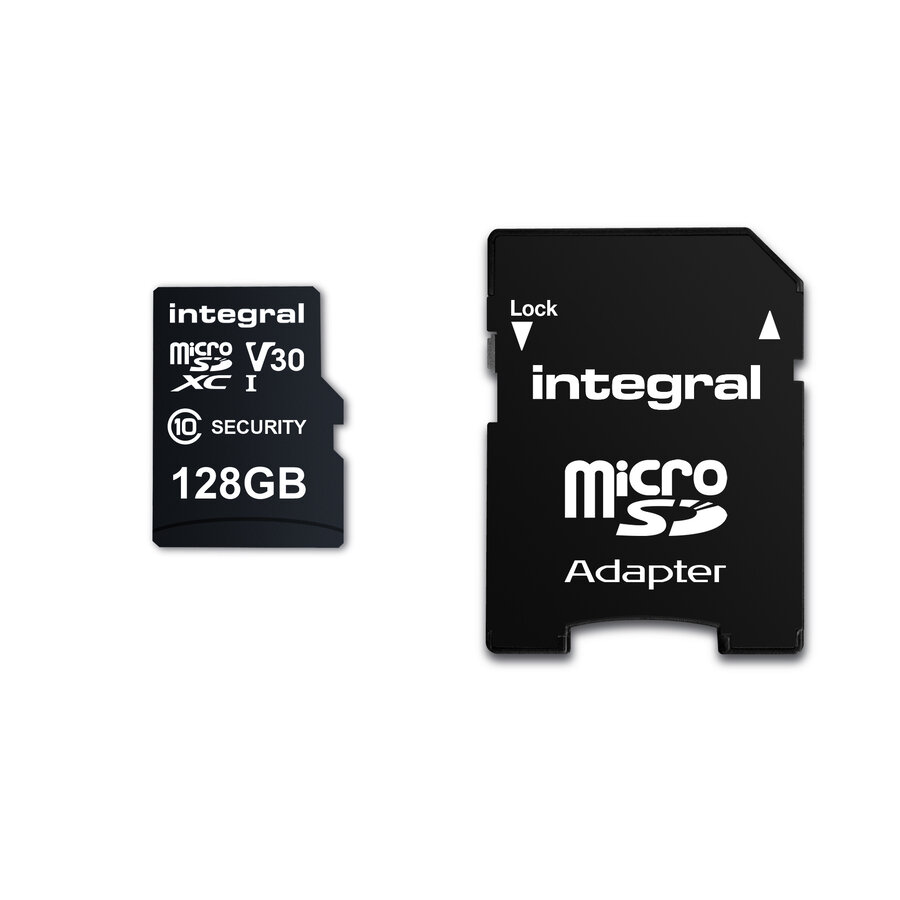 128GB  microSDXC Security Card - V30-2