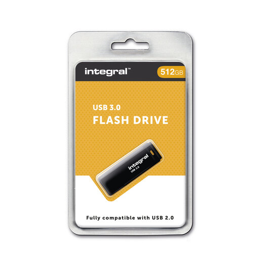  Integral 512GB Black USB3.0 Flash Drive 