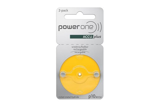  Powerone Rechargeable Hearing Aid P10 blister 2 