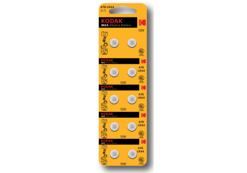  Kodak AG13 / LR44 Alkaline 1,5V blister 10 (VE12) 