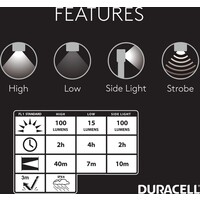 thumb-100 Lumen Pen Light with Side Flood Light, 4 Modes 2AAA-3