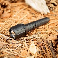 thumb-80 Lumen Rubber Flashlight - 2AAA-4