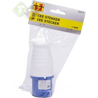 thumb-CEE Stekker Blauw 16A 3 - Polig 230V-5