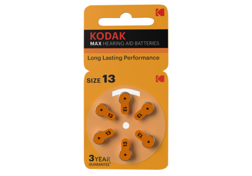  Kodak P13 Hearing Aid battery 6 pack 
