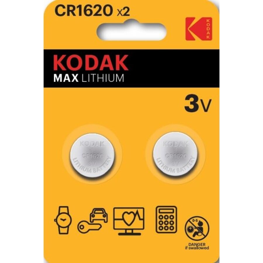 CR1620 Max lithium battery (2 pack)-1