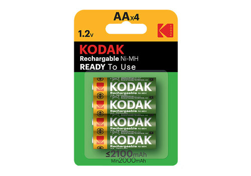 Kodak pre-charged 2100mah (ready-to-use) rechargeable 4 pack 