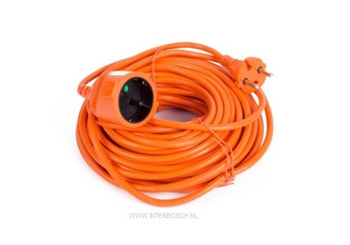  VB Extend Verlengsnoer 20M Oranje Tuin 