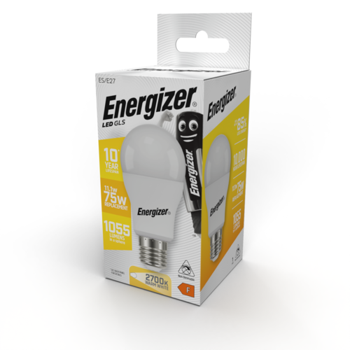  Energizer Normaal E27 11,1W (75W) 2700K 1055LM 