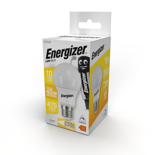  Energizer Normaal E27 5,5W (40W) 2700K 470LM Dimbaar 