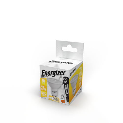  Energizer Spot GU10 6,5W (70W) 2700K 500LM Dimbaar 
