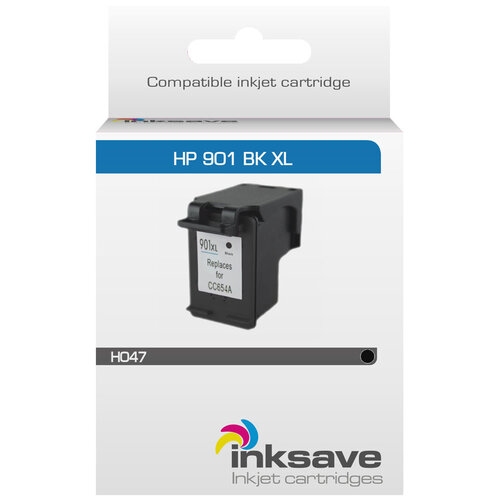  Inksave HP 901 BK XL 