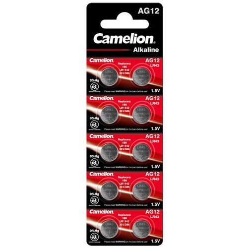  Camelion AG12/LR43/386 Alkaline 1,5V blister 10 