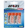 Arcas Rechargeable NimH AA/HR6 2700mAh blister 4