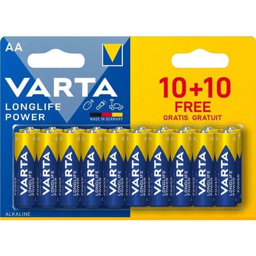  Varta 4906 AA Longlife Power Alkaline blister 10+10 