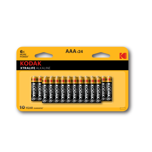  Kodak AAA XTRALIFE Alkaline blister 24 