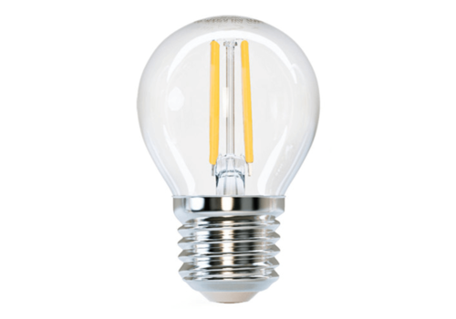  GHM LED Filament E27 Kogel Helder 1W 2000K 