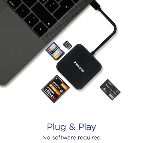  Integral All in One Card Reader USB-C 